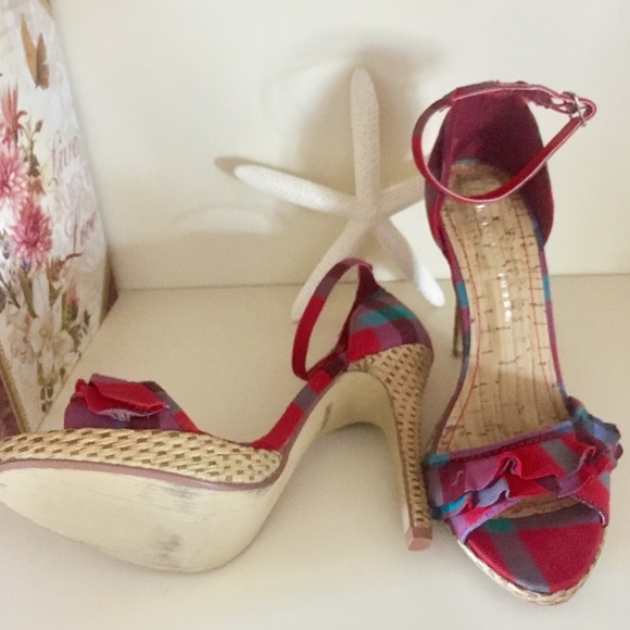 (*NEW*) CHARLOTTE RUSSE Symphony-28 Heels SIZE 6 - Picture 4 of 9